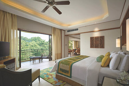 balcony suite at shangri la rasa sayang resort and spa malaysia