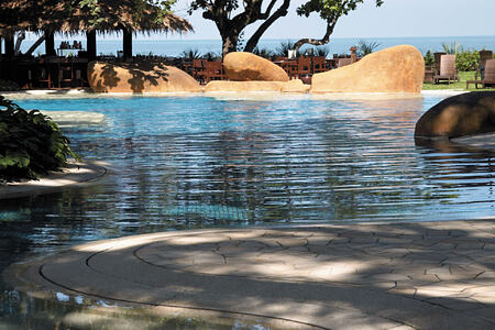 pool at shangri la rasa sayang resort and spa malaysia