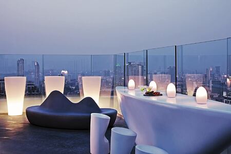 rooftop view at four seasons mumbai hotel
