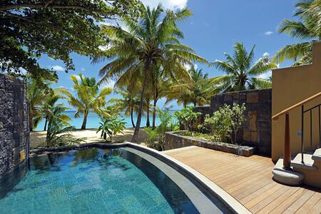 pool at trou aux biches hotel mauritius