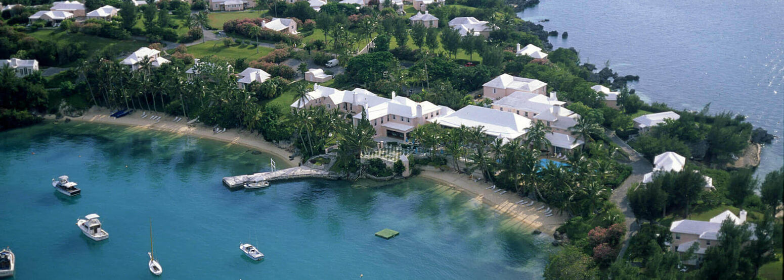 aerial view of cambridge beaches resort and spa bermuda
