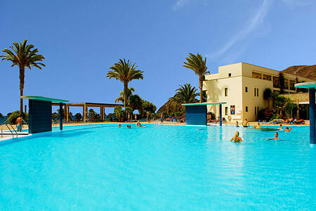 pool at the aparthotel at playitas resort canary islands