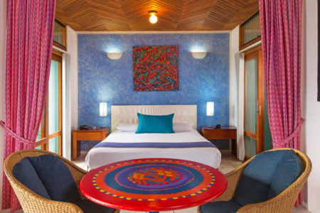 prima plus villa bedroom at xandari resort and spa costa rica