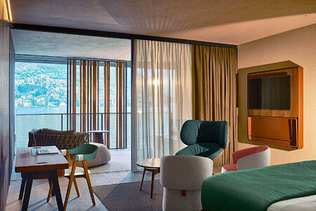 stylish suites at il sereno hotel italy