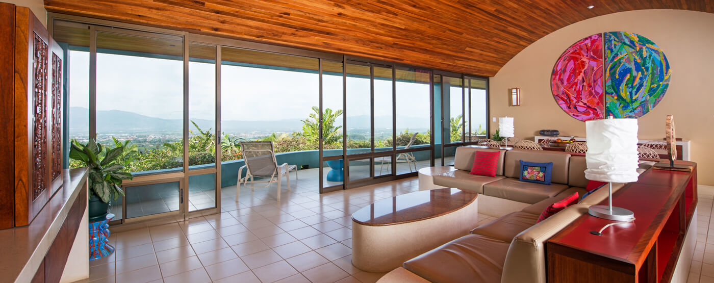 ultra plus villa living space at xandari resort and spa costa rica