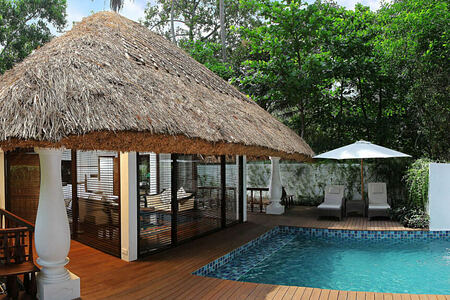 zukra pool villa at Carnoustie Ayurveda & Wellness Resort