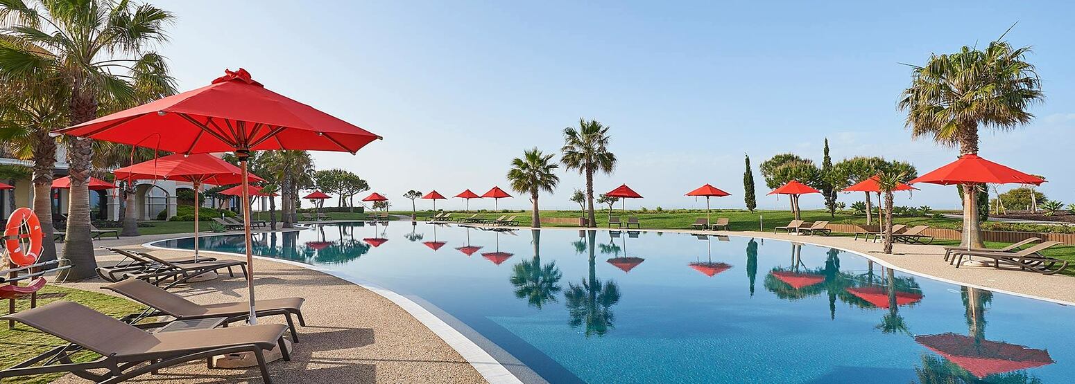 Main pool at Cascade Resort Algarve Portugal