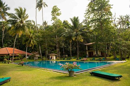 Pool at at Talalla Retreat Sri Lanka