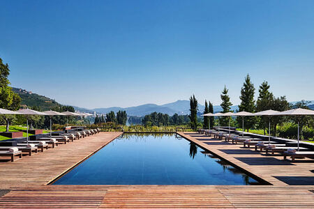 Swimming pool at Six Senses Douro Valley Portugal