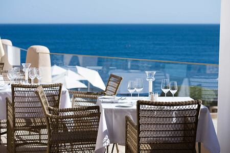 B&G Restaurant panoramic view at Vilalara Thalassa Resort, Portugal