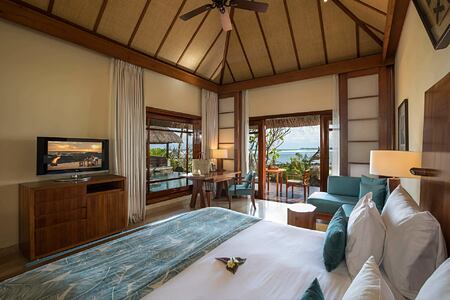 Beachfront suite villa at Shanti Maurice Mauritius