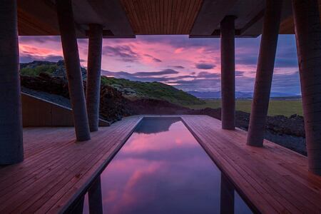 Natural pool Lava Spa at Ion Hotel Iceland