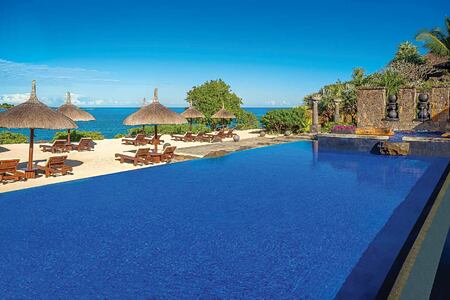 Turtle Bay Adult Only Pool at Oberoi Mauritius