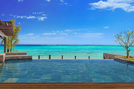 Villa Infinity Pool at St Regis Mauritius