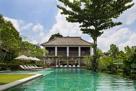 Uma Ubud by Como Bali View of the Pool